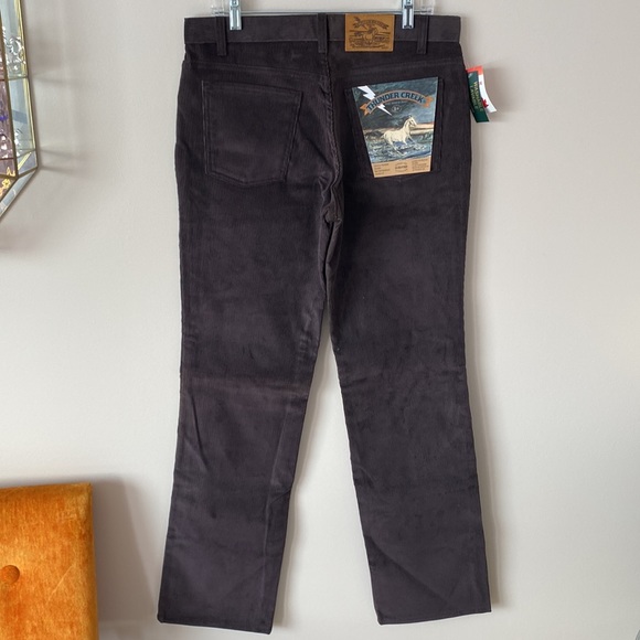 NWT Vintage Corduroy Brown Pants made in Canada Unisex - Picture 7 of 11